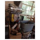 Paint lot. Brushes, paint, Wagner Power Painting