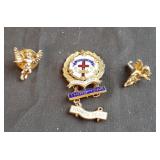 Baptist Sunday School attendance pin-needs r