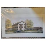 Signed amd numbered "Our Town" print by Patricia