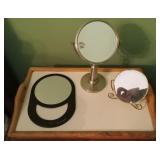 Personal mirrors and lap desk 22 x 10.5 x 14