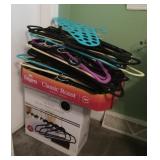 Velvet hangers. 50 in box plus more.....