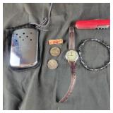 Zippo Hand Warmer, Watch, Multi-tool pocket