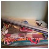 Gift bags, wrapping paper and ribbons