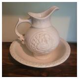 Bowl and Pitcher Set