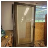 Glass door 36"Wx80.5"T