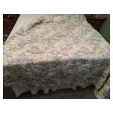 Queen size bed spread 120 x 160. Stains on