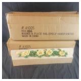 2 Magnolia Plate Shelves- new in box 23"Wx4"Tx4"D