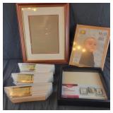 Frames, Shadow Box and plastic 12" Decorative