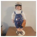 Porcelain Doll, Breast plate by D. Rubert