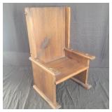 Wood Doll or Childs Chair 13"Wx21.5"Tx11"D