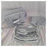 Travel and Makeup bag and Leather Purse