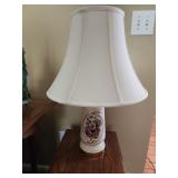 25" lamp works retro floral
