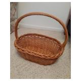 Woven basket 19 x 7.5 x 13
