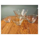 Princess house collection glass ware dining ware