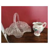 L.E. Smith 1000 Circles Pressed Glass