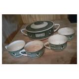 Colonial Homestead China by Royal-4 cups, 1