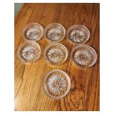 Waterford crystal coasters set of 7