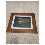 "whittling boy"  replication painting 18x15