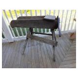 Vintage stalk cutter used for decor