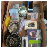 Box Lot Of Various Nails and Screws