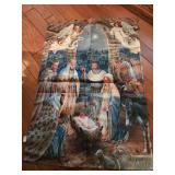 27x40 natvity scene flag