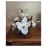 17" faux flower arrangement decor