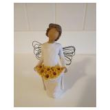 6" willow tree sunshine sunflowers figure