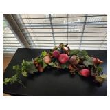 24" fruit swag decor