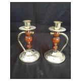 Home Interiors candle stick holders
