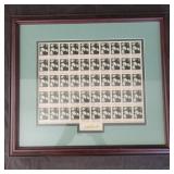 Stamp sheet North Carolina Dogwood 1989