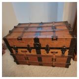 Vintage Trunk 34"Wx23"Tx19.5"D