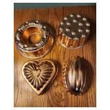 4 copper molds