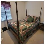 Link Taylor 4 Post Full Bed 58"Wx66"T with