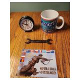 VINTAGE FORD OPEN END wrench, retirement mug,