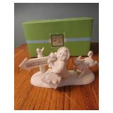 Snowbabies "famous for hugs and kisses"