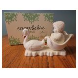 Snowbabies swan ride