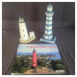 Lighthouse Figurines and 2000 Calender