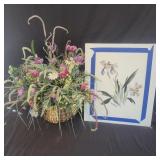 Floral Arrangement and Painting