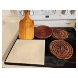 Cutting boards and trivets