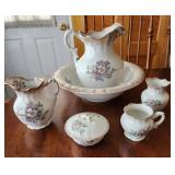 ROYAL CHINA BURGESS AND CO VINTAGE WASH BASIN AND