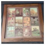 Montages Art by B. Mitchell Print 25.5"x24.5"