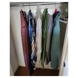 Mens 3pc suits, robe, shirts jacket , and coat,