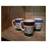 Small Vintage Cup / Vase Japan Delicate Flowers