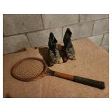 Vintage roller skates and vintage JC Higgans