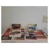 Misc automobile calenders, parts and accessories