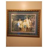 33x27 home interiors children large art work