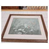 28x22 field of flowers wall art