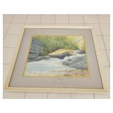 19x16 river painting