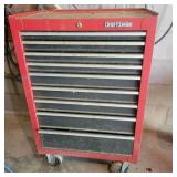 Rolling Craftsman Tool Box with Contents