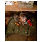 Dog pillow, toys and more.......